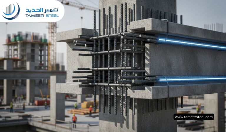 Why are steel reinforcement bars important for RCC structures?